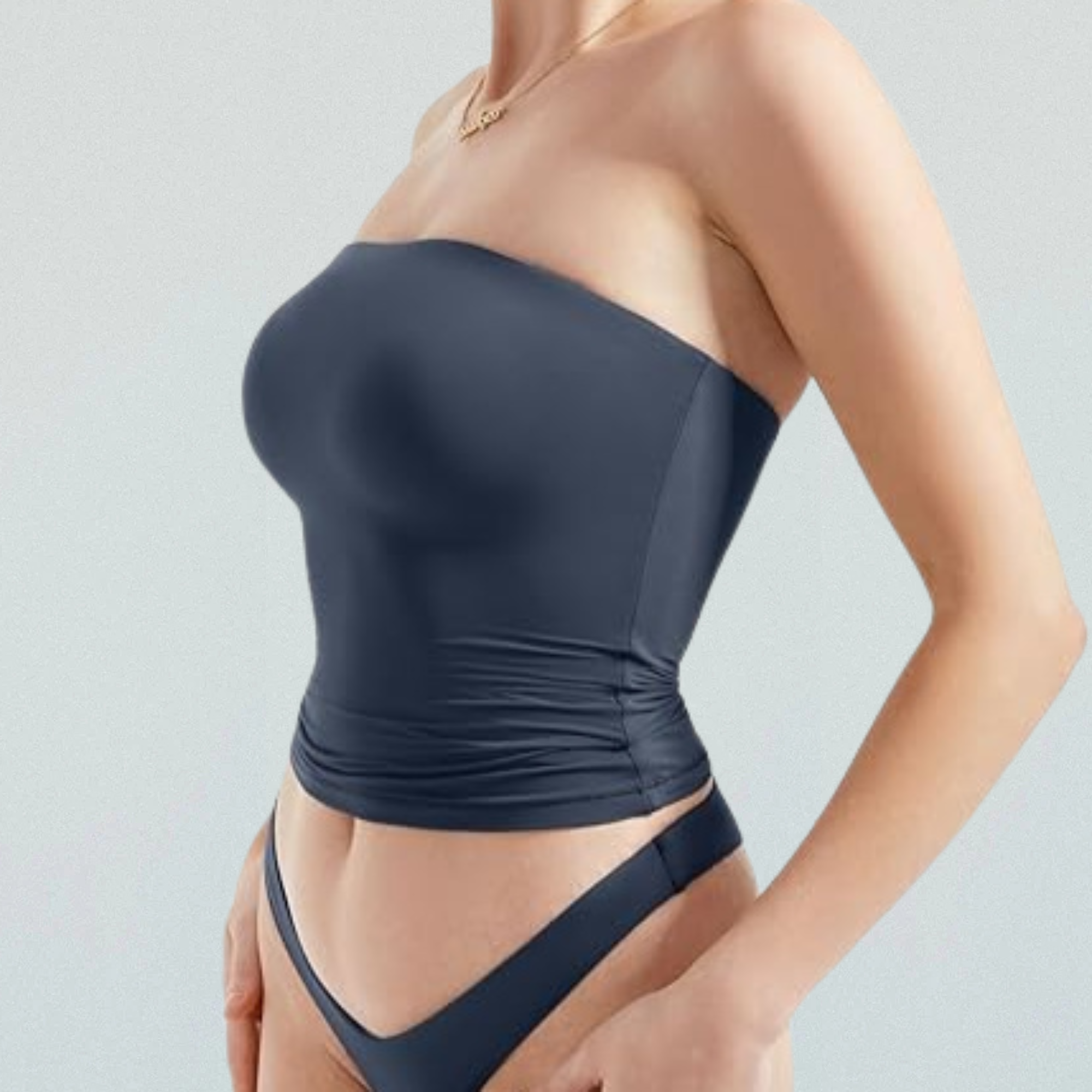 Built-In-Bra Tube Top
